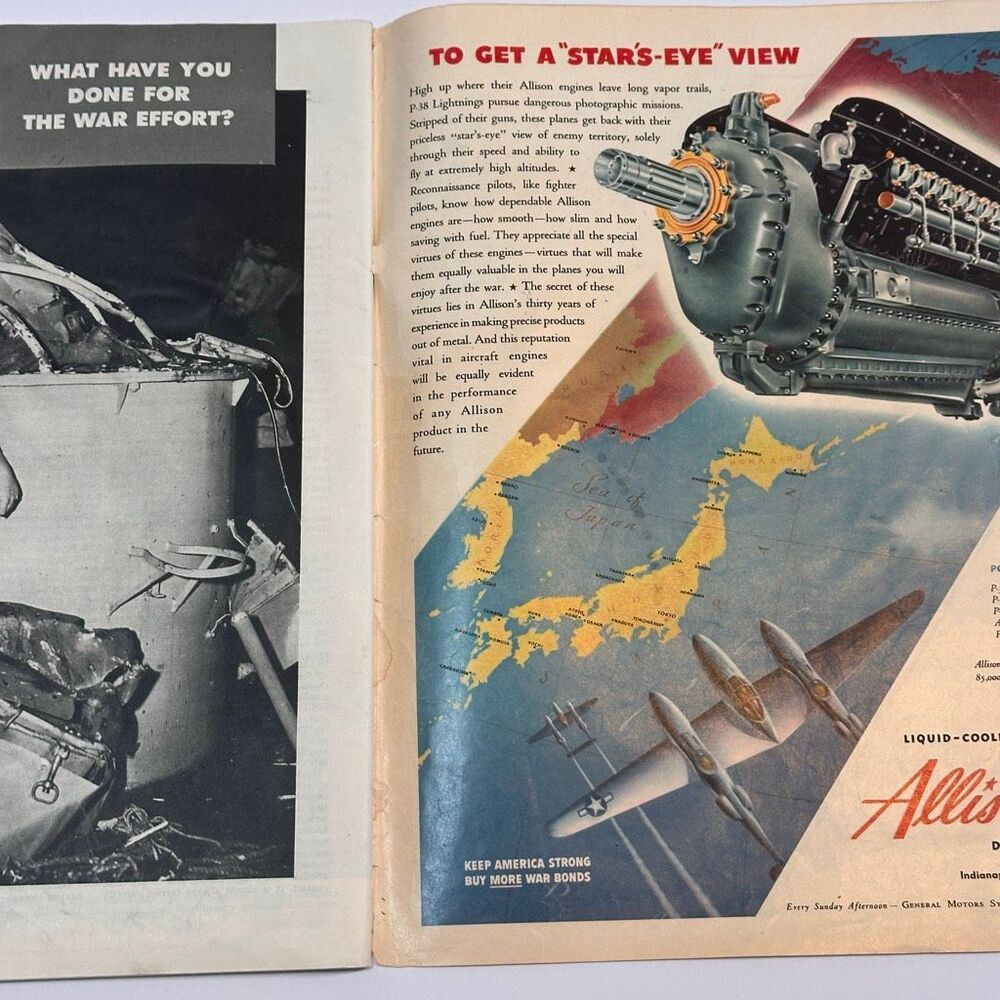 Vintage LOOK Magazine Lot (3) 1945, 1955, 1964 - Picture 6 of 16